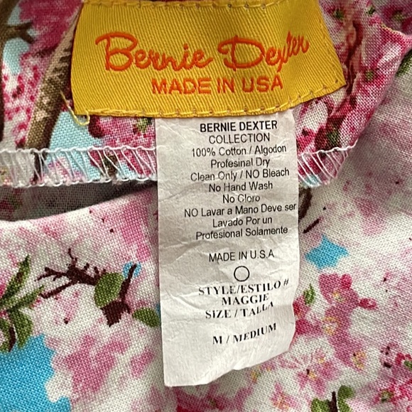 SOLD | ModCloth X Bernie Dexter Scene and Believed Dress - Medium Spring Floral - Picture 9 of 9